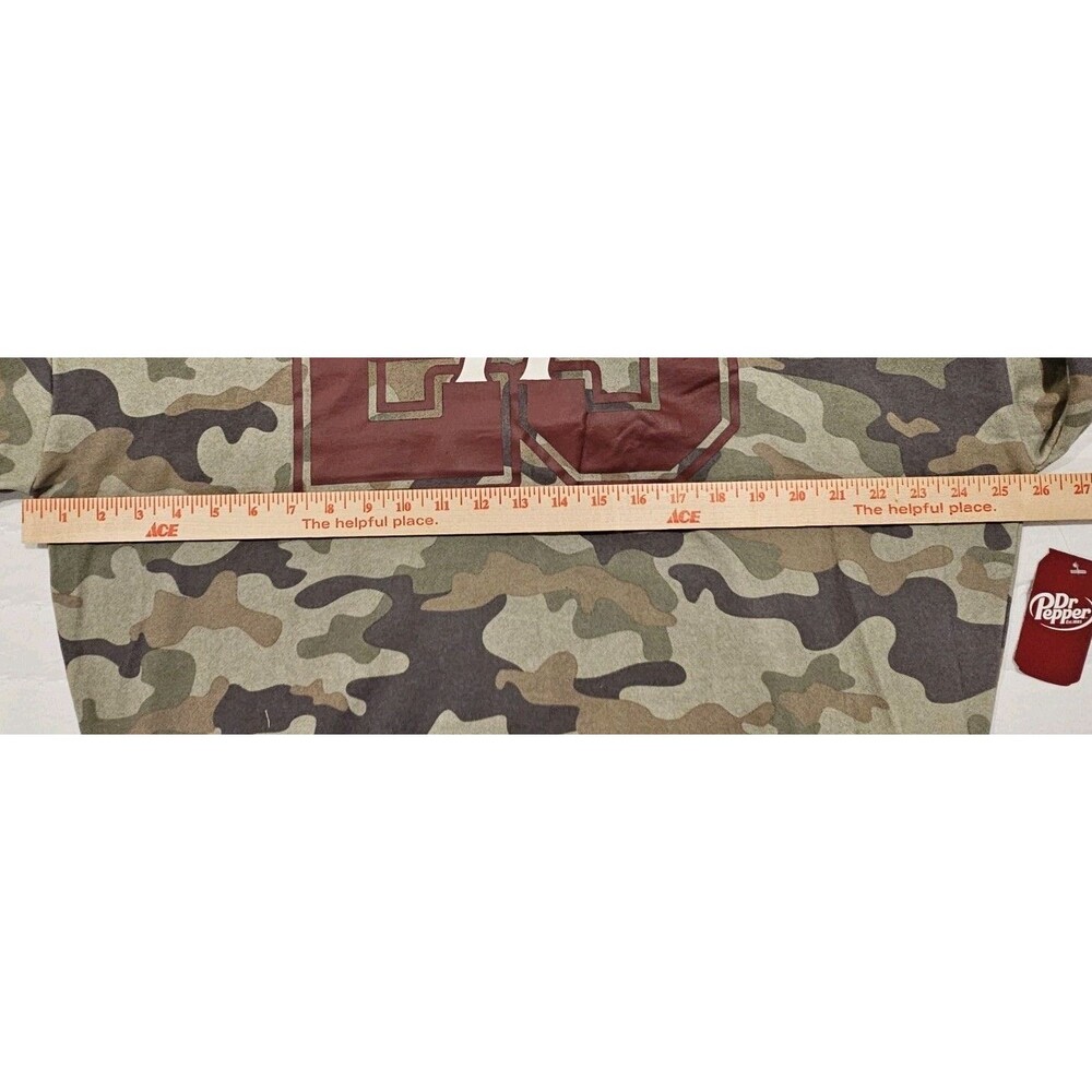 Dr. Pepper Camo Womens Oversized Sweatshirt Sz L - Picture 8 of 11